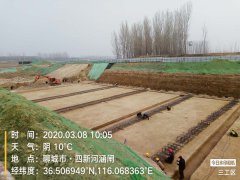 聊城市徒駭河馬頰河防洪治理工程（二期）2019年12月30日正式下發開工令，由于春節期間受新冠肺炎疫情疫情影響，按照省市領導部門的工作部署要求，本工程與2月10日正式復工。 復工