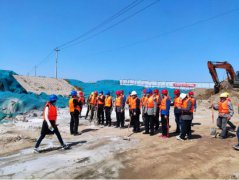 聊城市水利工程總公司 馬頰河李奇節制閘除險加固工程防洪度汛應急演練
